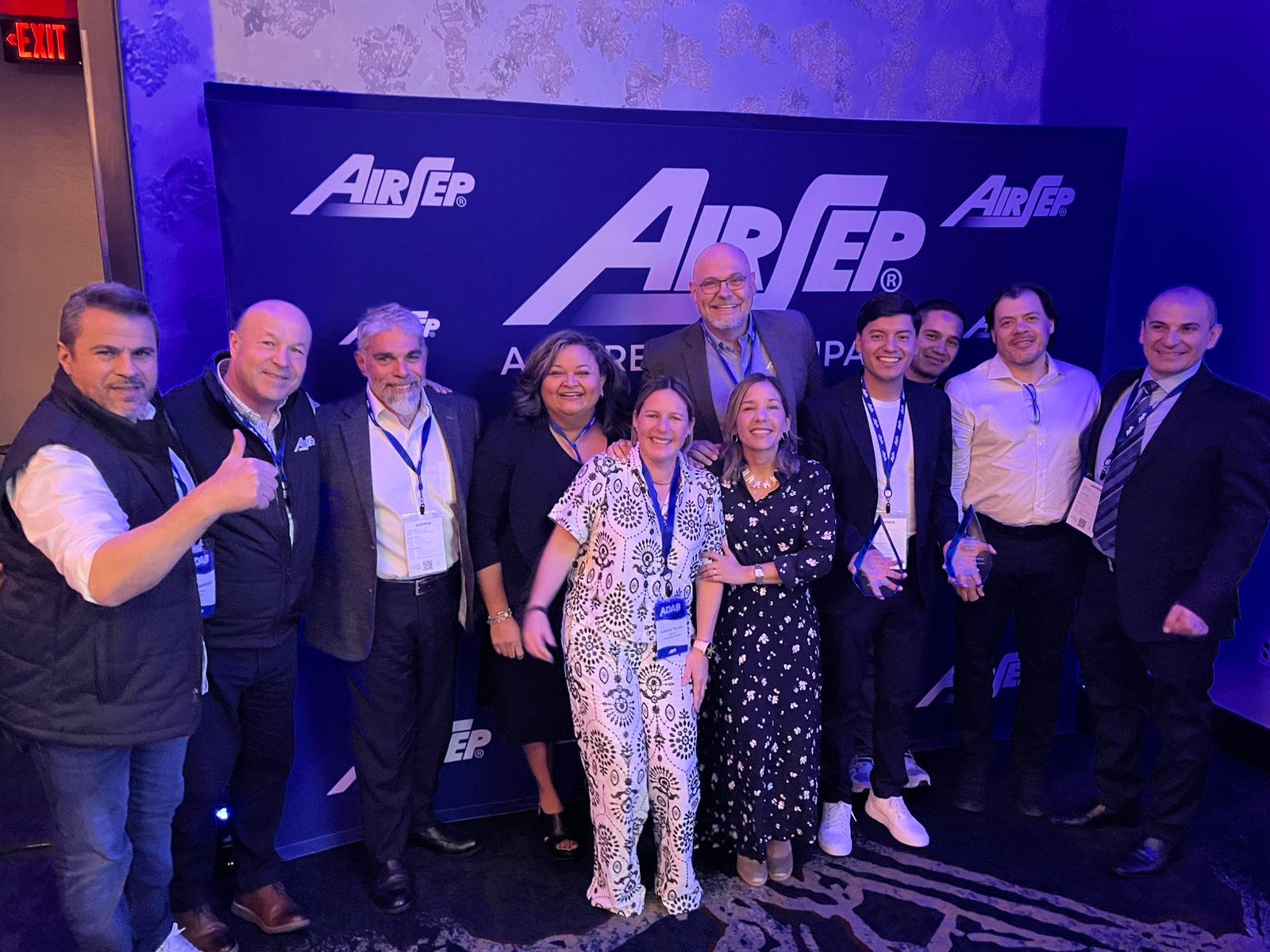 Premios President's Club y Social Engagement Excellence Award — ADAB 2025 Buffalo